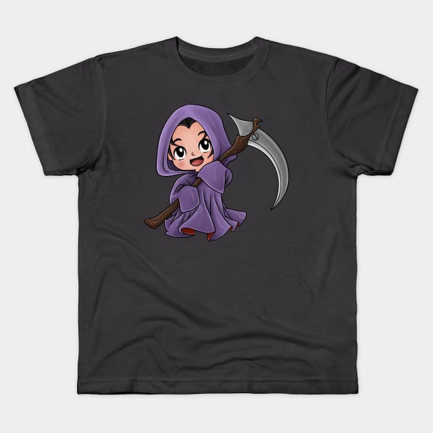 Lil' Reaper Kids T-Shirt by steviezee
